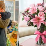 關心喪偶婦女  美國夏洛特市舉辦情人節贈花送暖活動